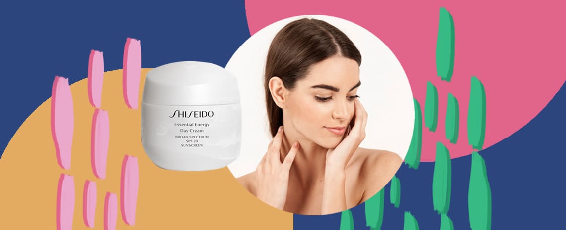 shiseido essential energy skincare routine