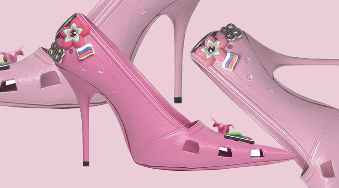 mega-asia.com balenciaga crocs stilettos