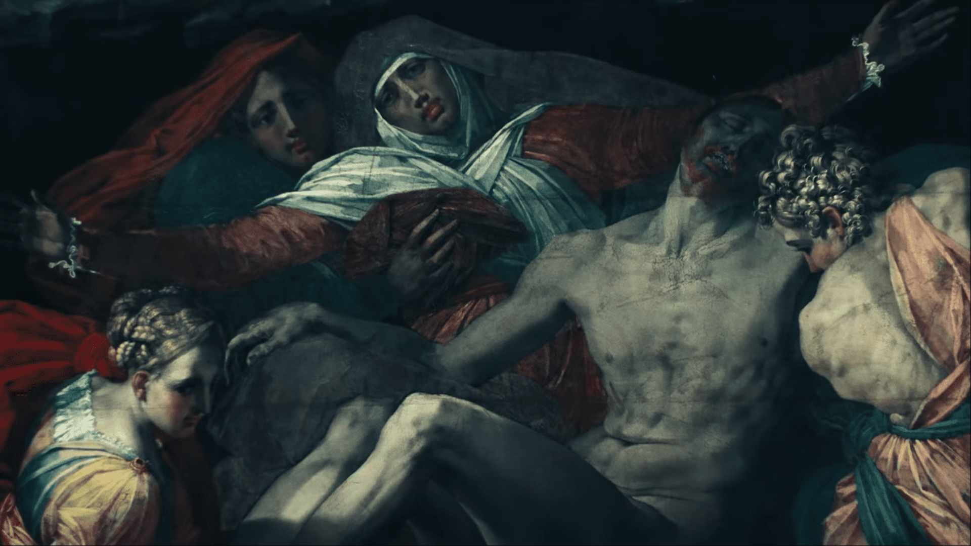 Pietta by Rosso Fiorentino in JAY-Z and Beyonce's APES**T Music Video