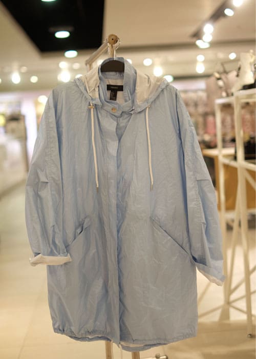   Forever 21 Rain Coat megastyle