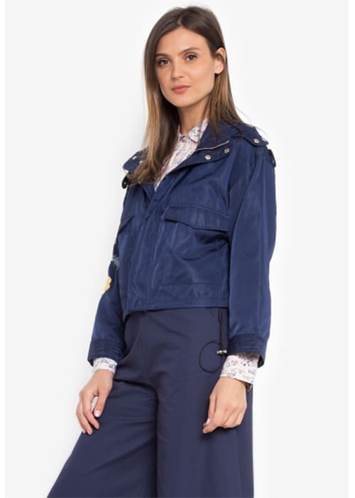 Bench Embroidered Rain Jacket megastyle