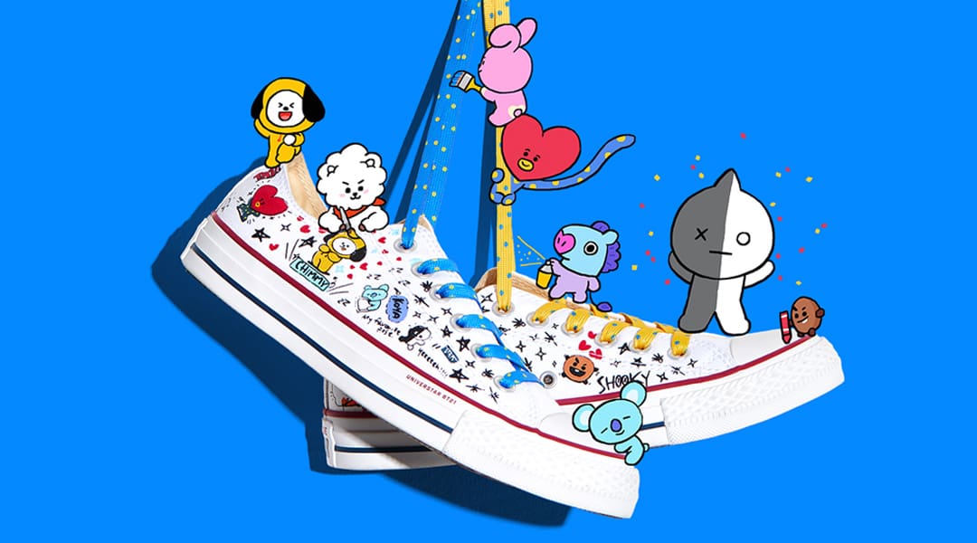 Converse Sneakers Gets the BTS Look We've All Been Waiting For