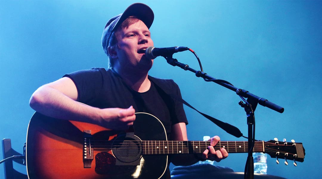 Patrick Stump of FOB Fall Out Boy's Covers Ariana Grande