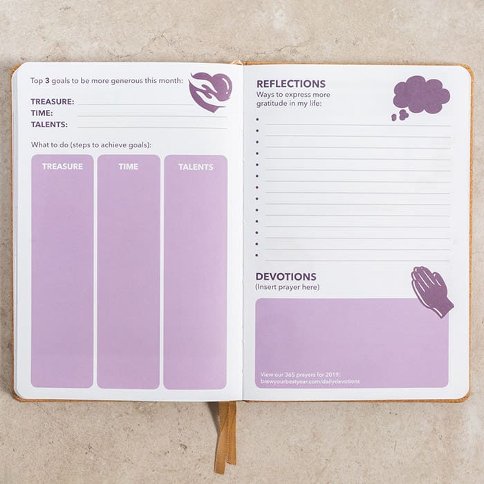 Photo courtesy of The Coffee Bean & Tea Leaf® Giving Journal MEGA