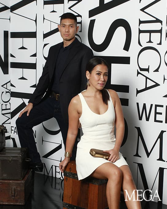 Mike and Kathy Huang MEGA FASHION WEEK