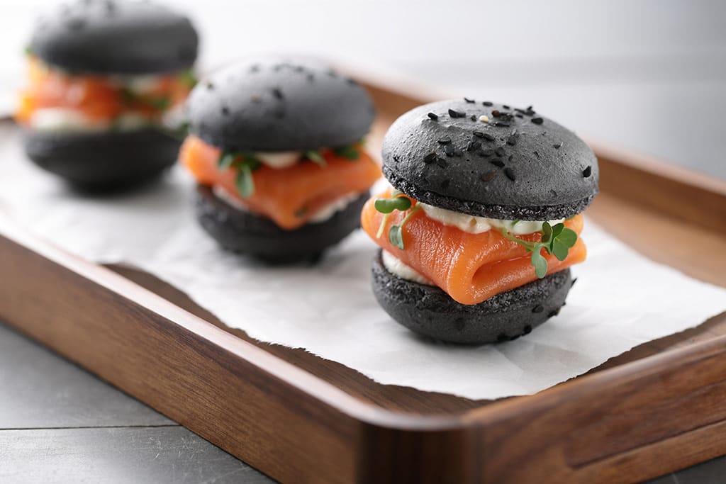 Hiton Manila Madison Smoked Salmon Macaron MEGA