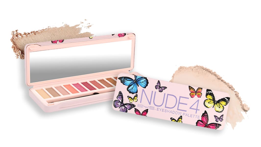 BYS Cosmetics - Nude 4 Eyeshadow Palette 