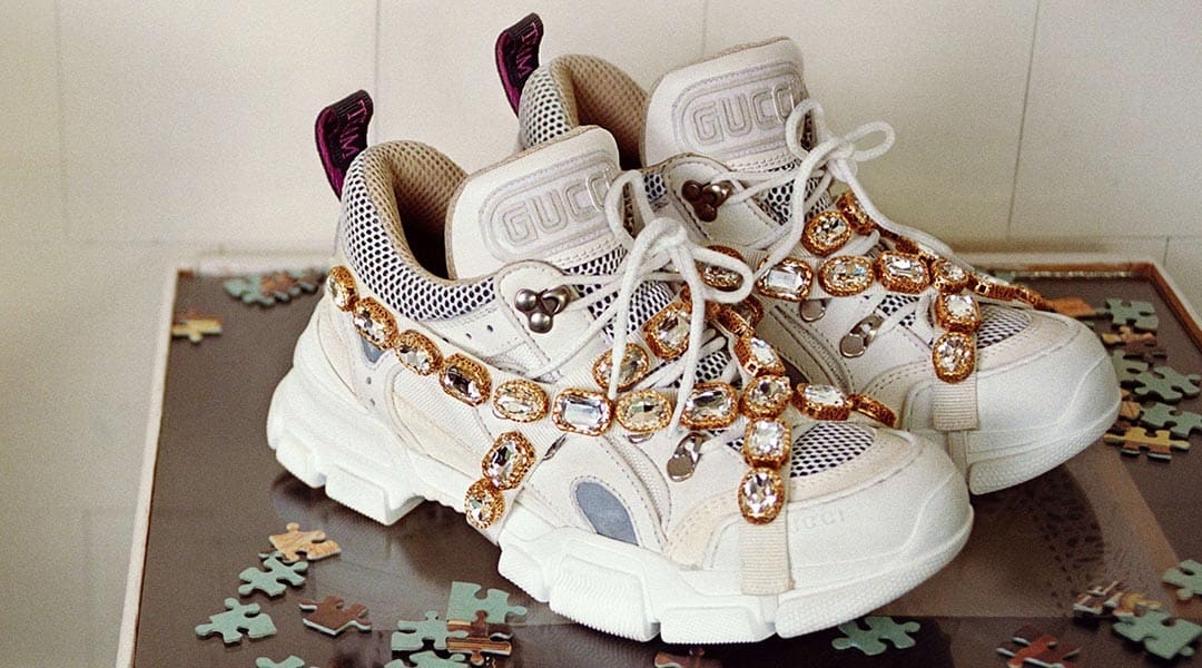 Gucci white sneakers
