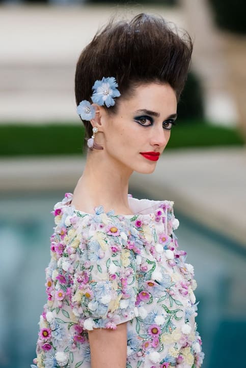 Chanel Beauty Look for Couture Week
