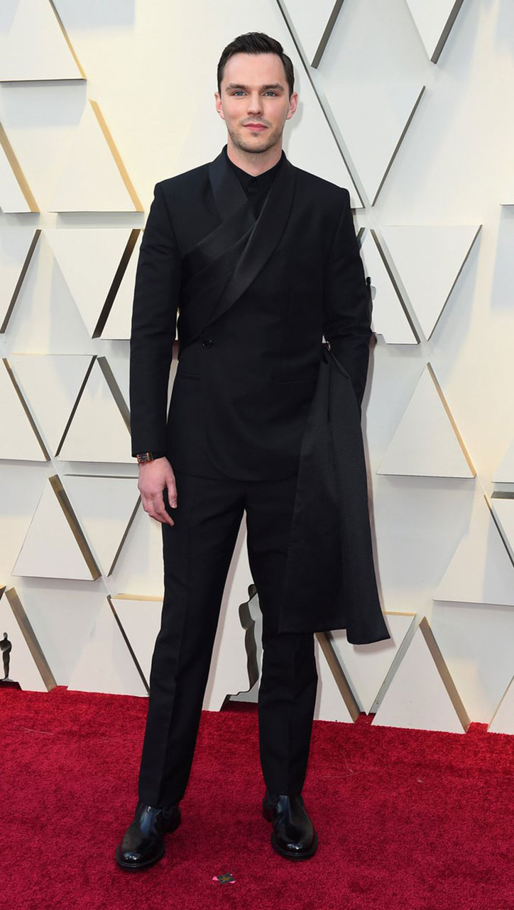 These Are The 10 Best Dressed Men At The Oscars 2019 Nicholas Hoult