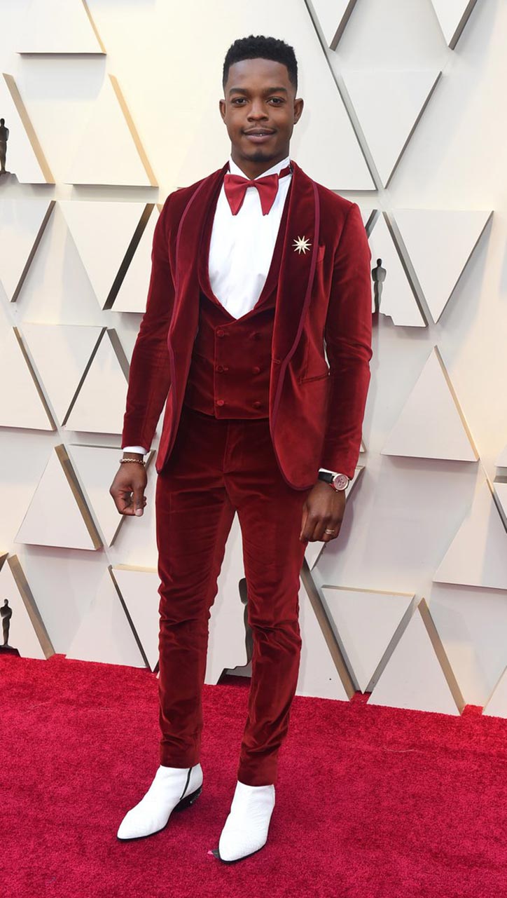 These Are The 10 Best Dressed Men At The Oscars 2019 Stephan James