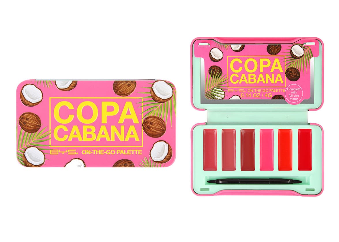 BYS Copacabana On-The-Go Lip Palette