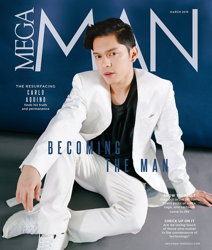 This Time, Carlo Aquino Is Making Sure You Never Forget About Him | MEGAMAN March Cover