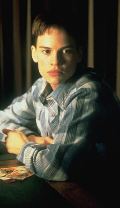 Hilary Swank as Brandon Teena