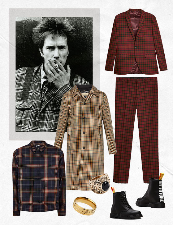 SAVAGELY STYLISH AS JOHN ROTTEN