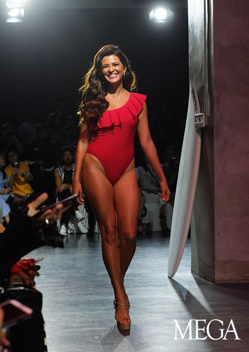 hottest celebrities bench fashion week
