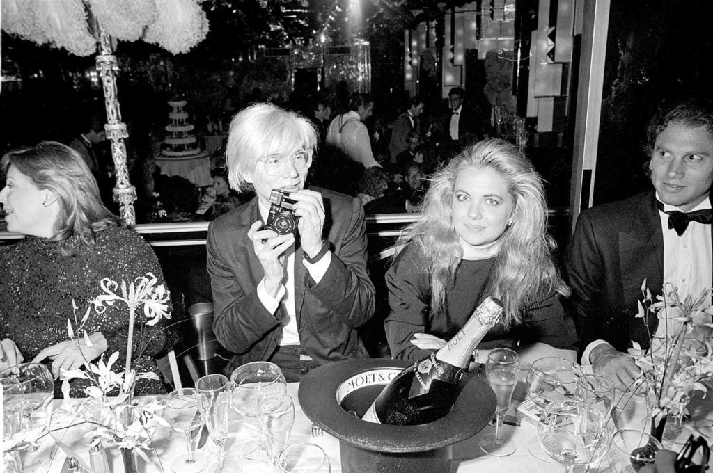 MEGA | 150 Years Of The Most Iconic Moments Of Moët Impérial In Photos | Andy Warhol