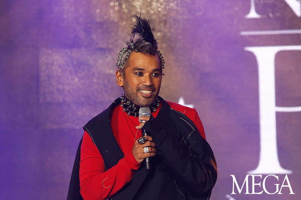 Bang Pineda delivering his speech at the MEGA Equality Ball