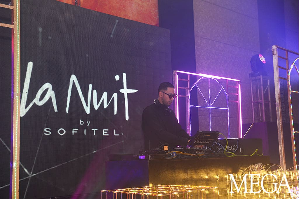 Nix Damn P., provided tunes at the MEGA Equality Ball after party