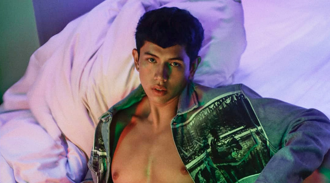 First Filipino endorser of Calvin Klein BJ Pascual