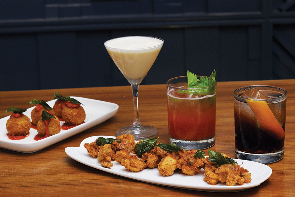 Cicchetti's cocktails and starters 