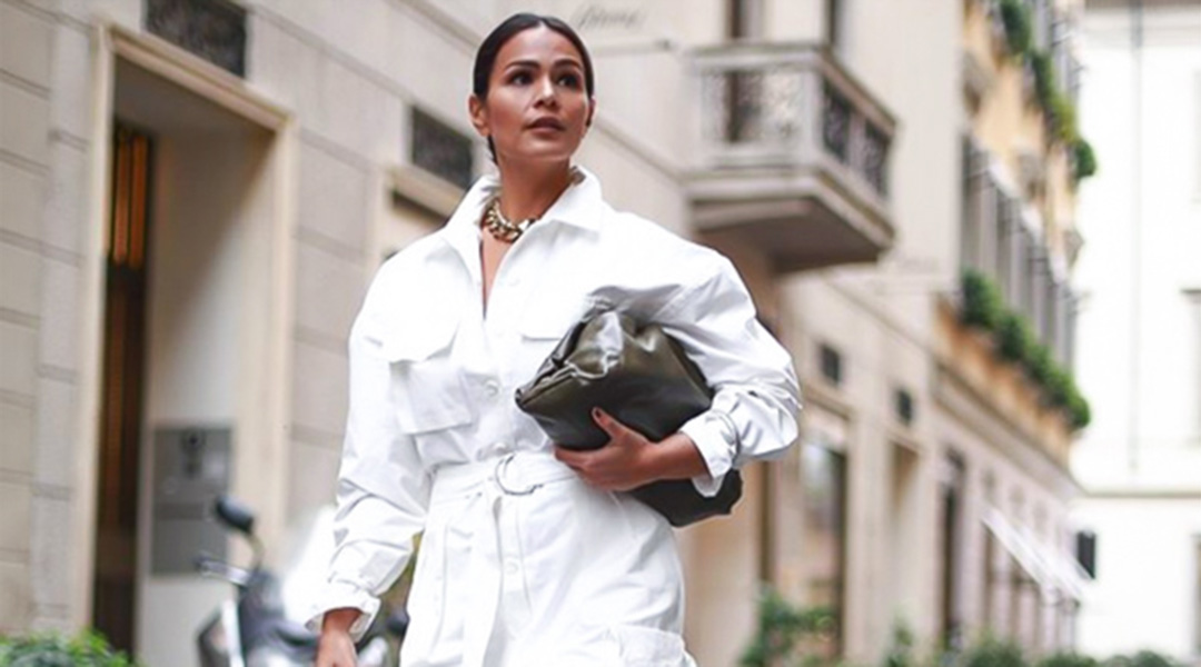 Iza Calzado's first Milan Fashion Week