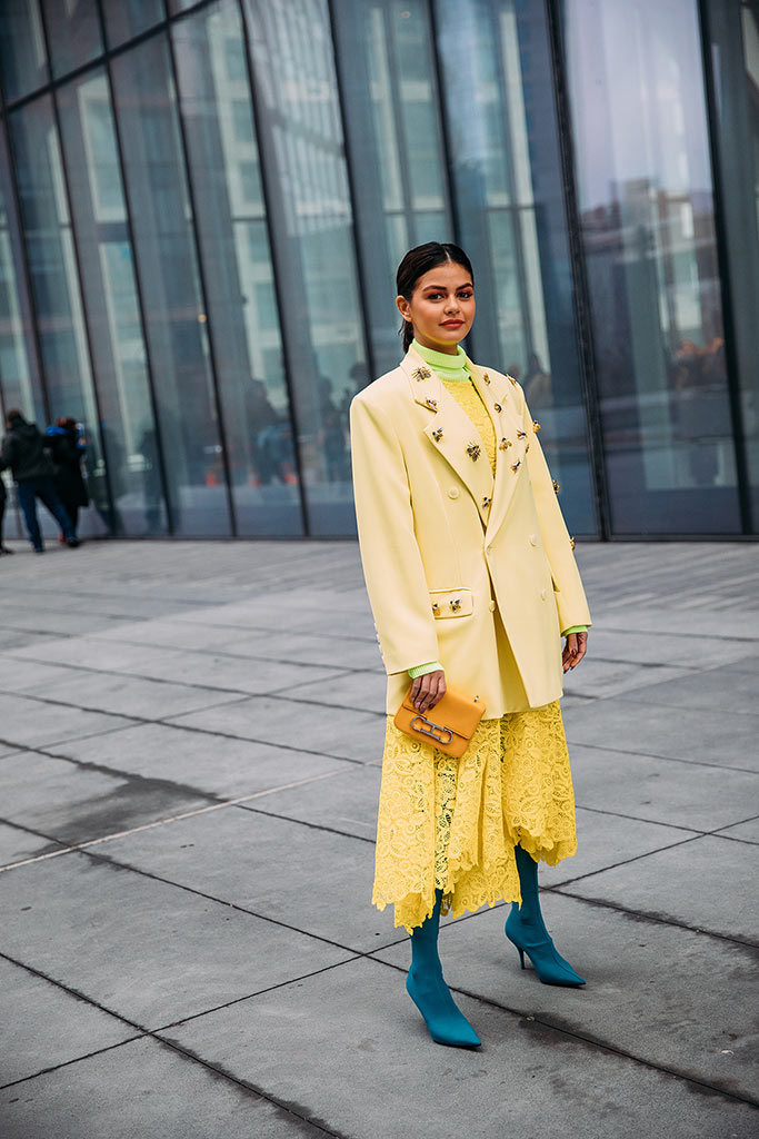 Janine Gutierrez Carolina Herrera NYFW