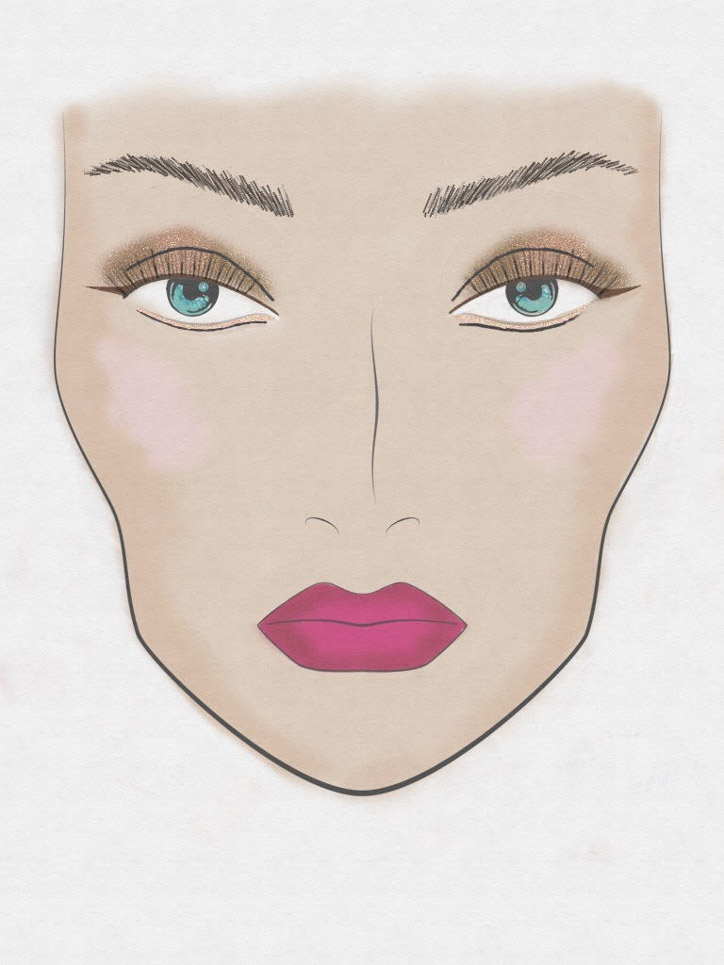 beauty look