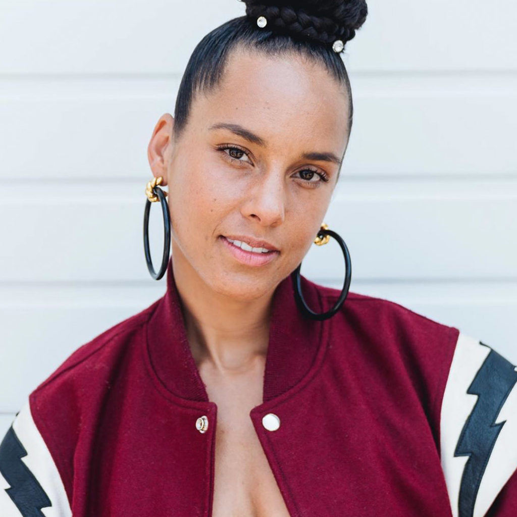 alicia keys makeup