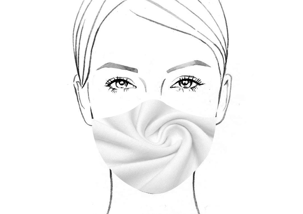 face mask, silk