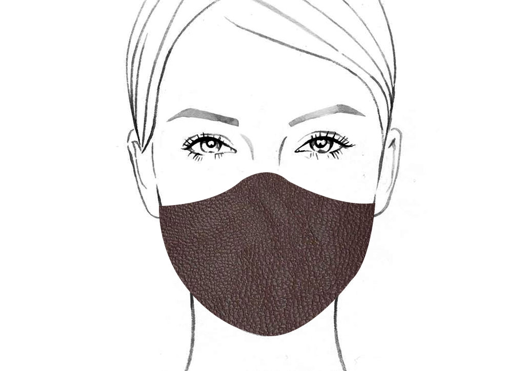 leather, face mask