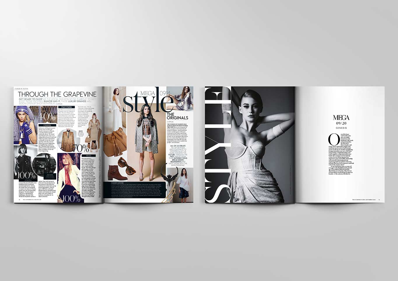 mega redesign inside the pages
