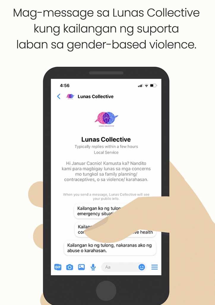 gender-based violence, lunas collective