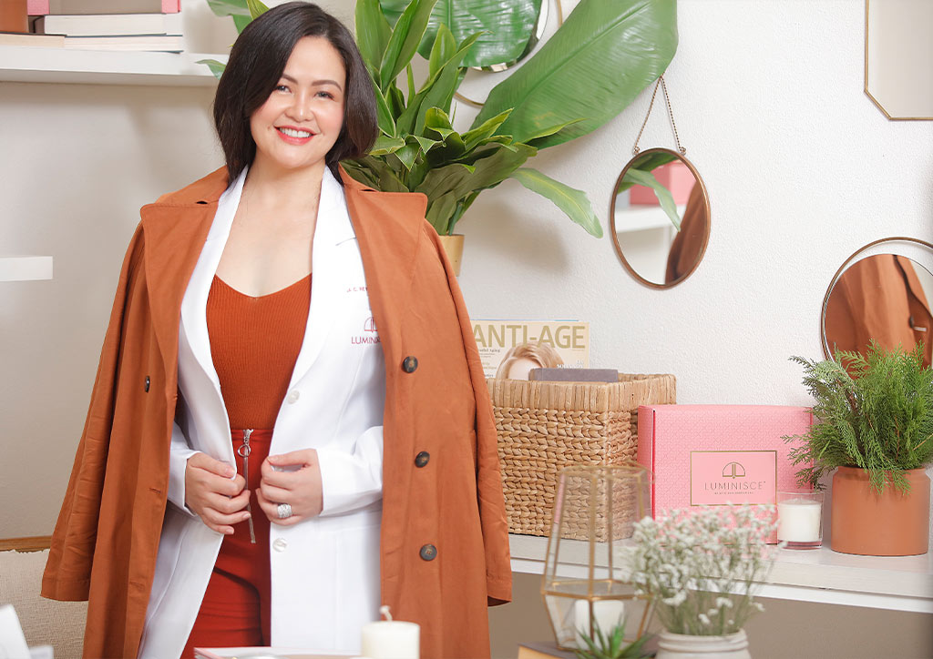Dr. Kaycee Reyes, founder of Luminisce