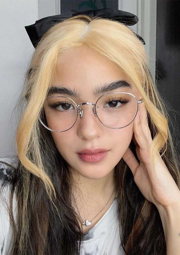 Andrea Brillantes, hair color