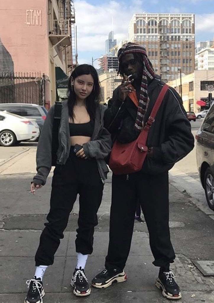 balenciaga triple s, couple sneakers