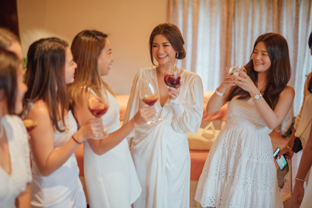 bridal shower, friends, Lash Doll, New Lounge, vern enciso, brides
