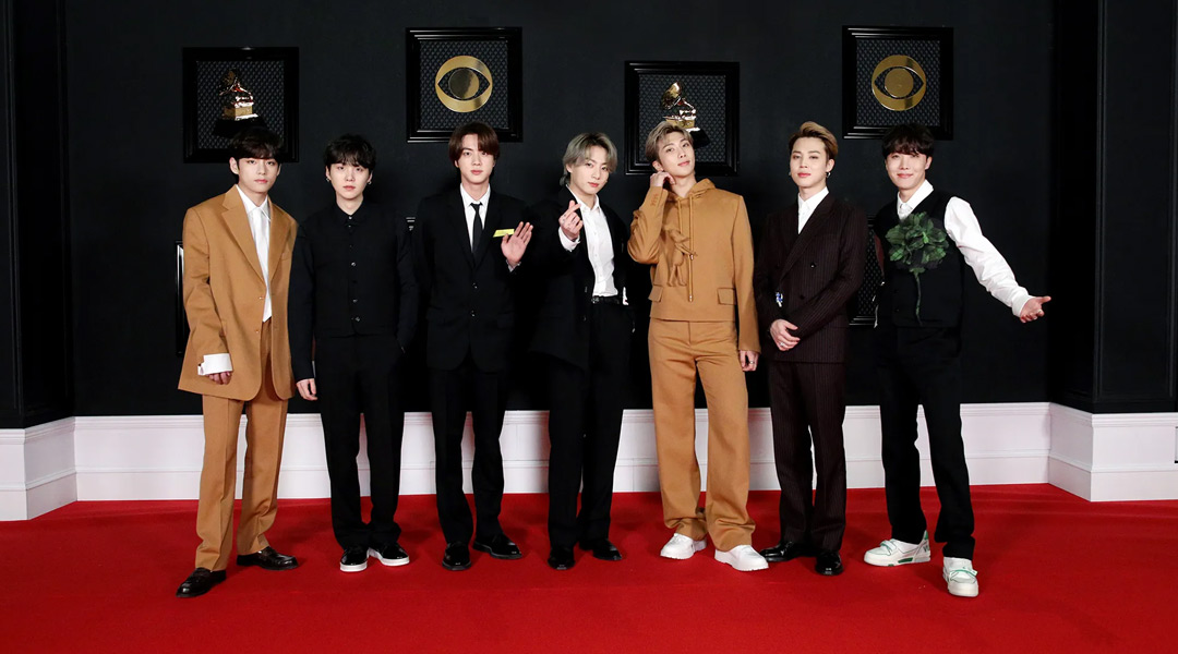 grammys 2021 BTS