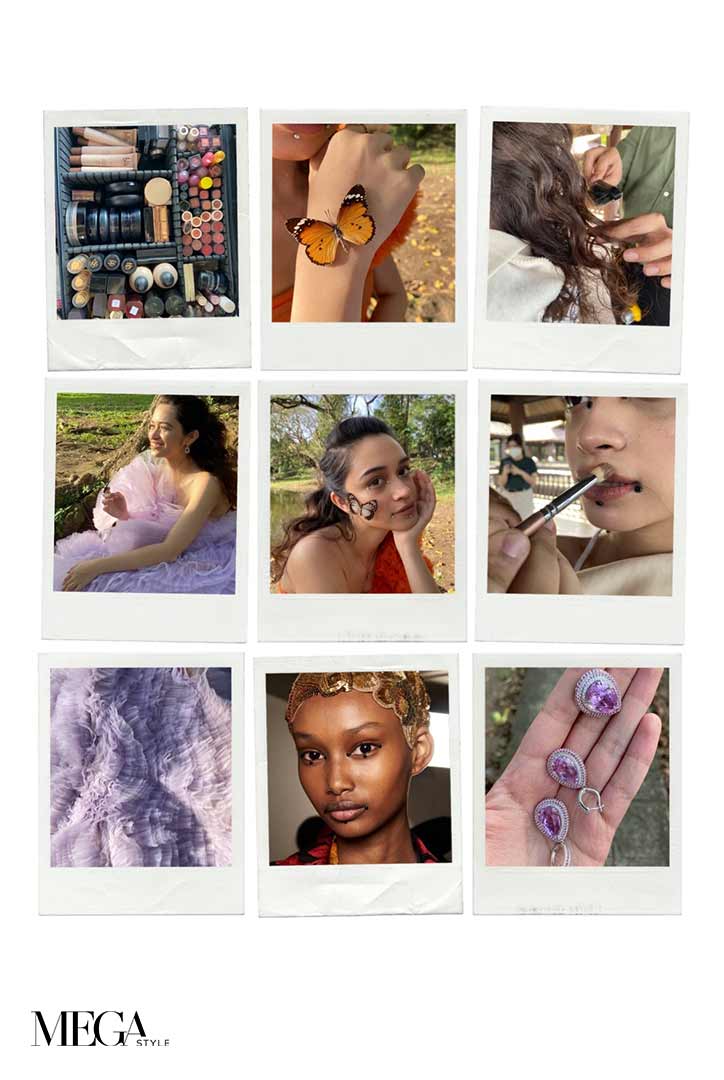 Angelina Cruz's, pisces, metal ox, inspiration, make up, hair style, direction