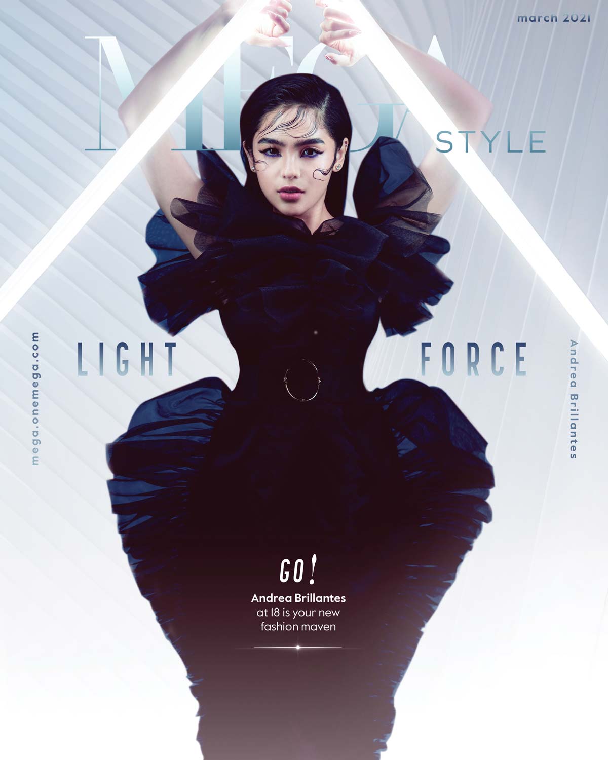 Andrea Brillantes debuts for MEGAStyle
