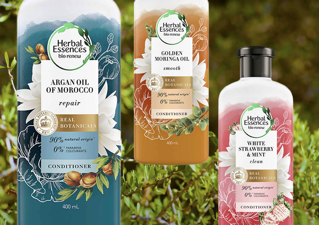 Herbal Essences conditioners give you plant power for your hair