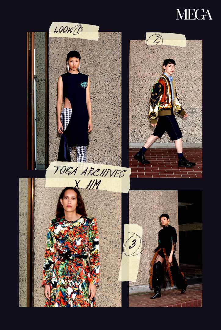 MEGA TOGA X H&M COLLECTIONS