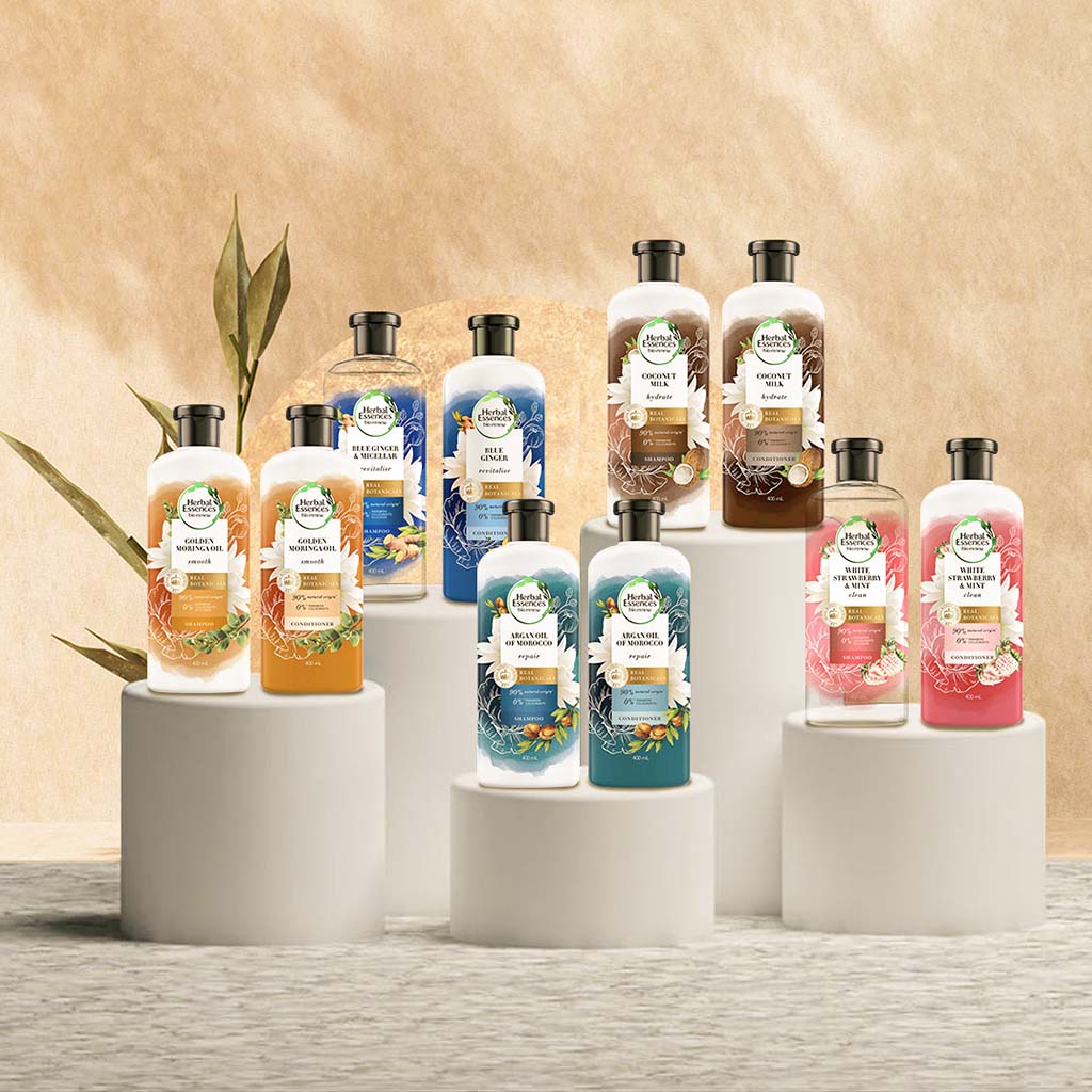 Herbal Essences bio:renew even covers all the bases with various formulas for different hair types and solutions in both shampoo and conditioner