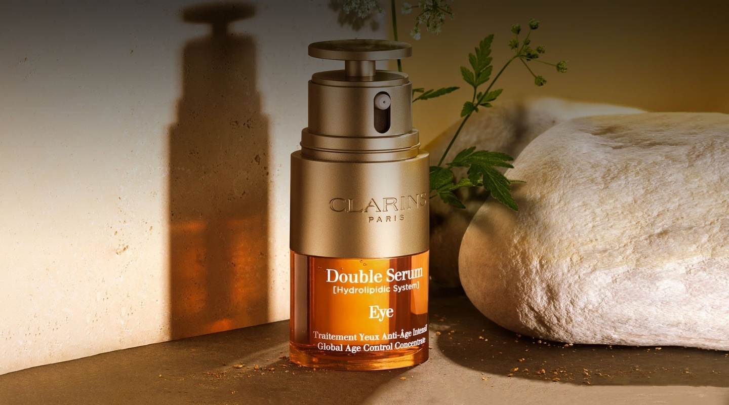 clarins double serum eye
