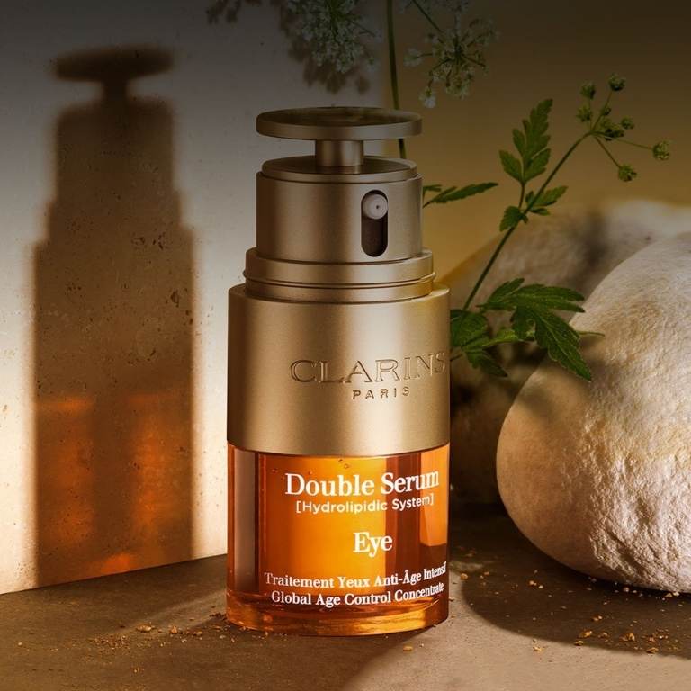 clarins double serum eye