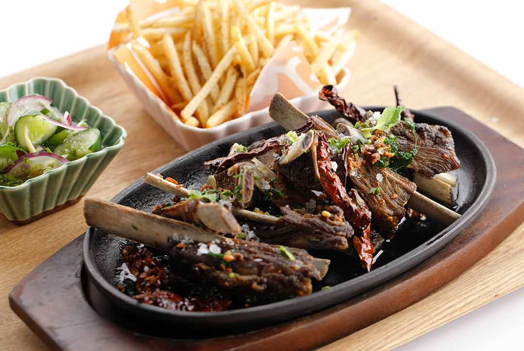Sizzling Schezuan Lamb Ribs