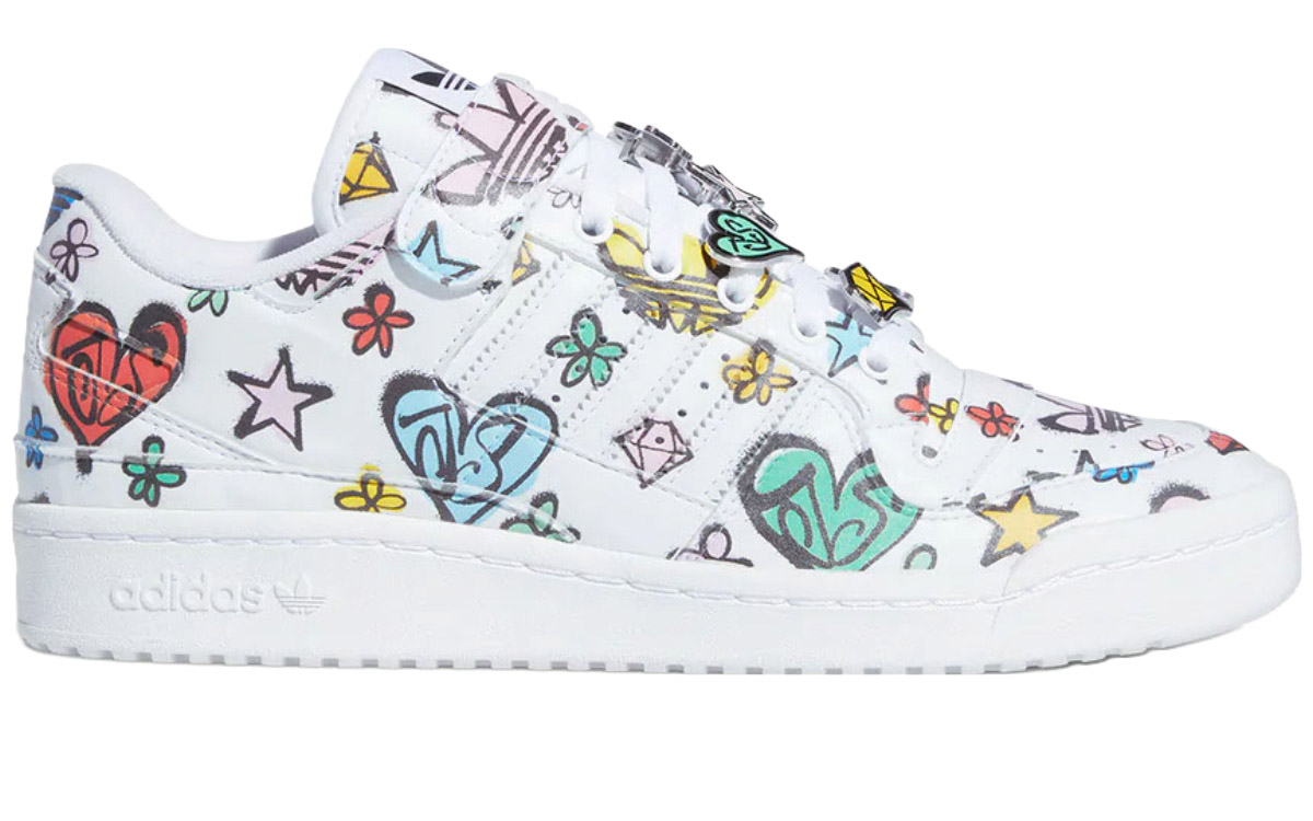 Jeremy Scott x adidas Forum 84 Low "Multi" Sneaker