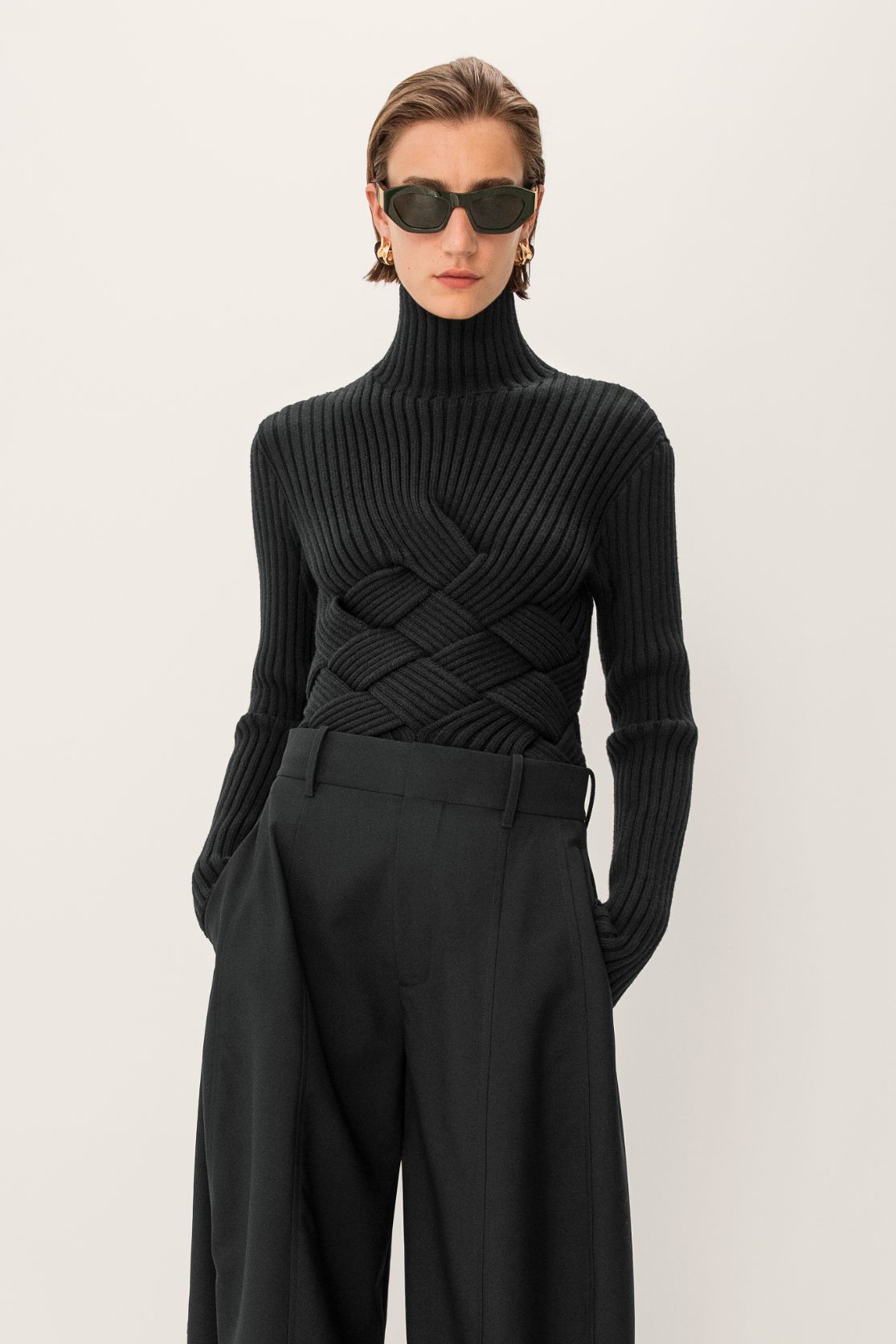 Bottega Veneta Black Turtleneck