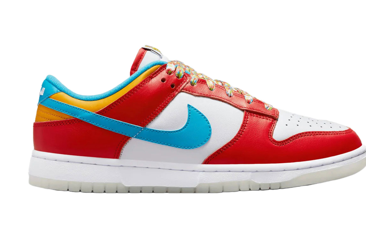 LeBron James x Nike Dunk Low "Fruity Pebbles" Sneaker