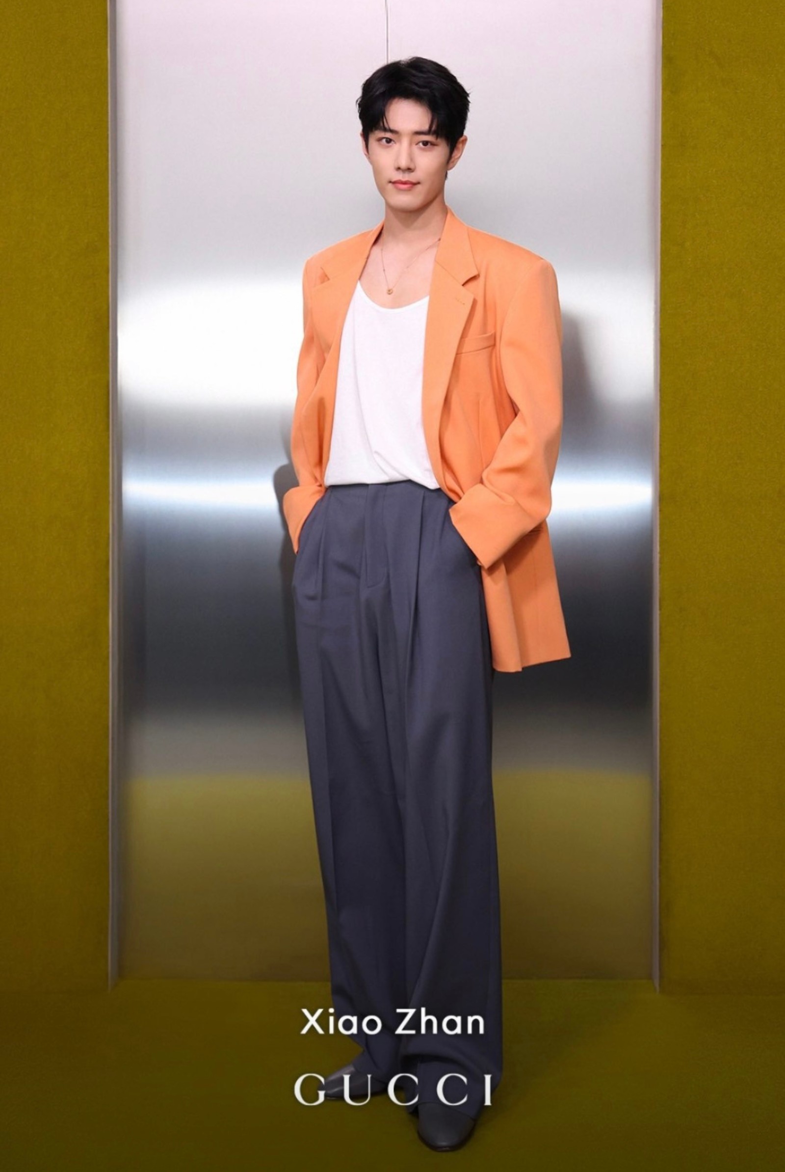 Xiao Zhan Gucci Women Fall Winter 2023 Fashion Show